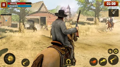 Rider Cowboy Shooting Survival سکرین شاٹس