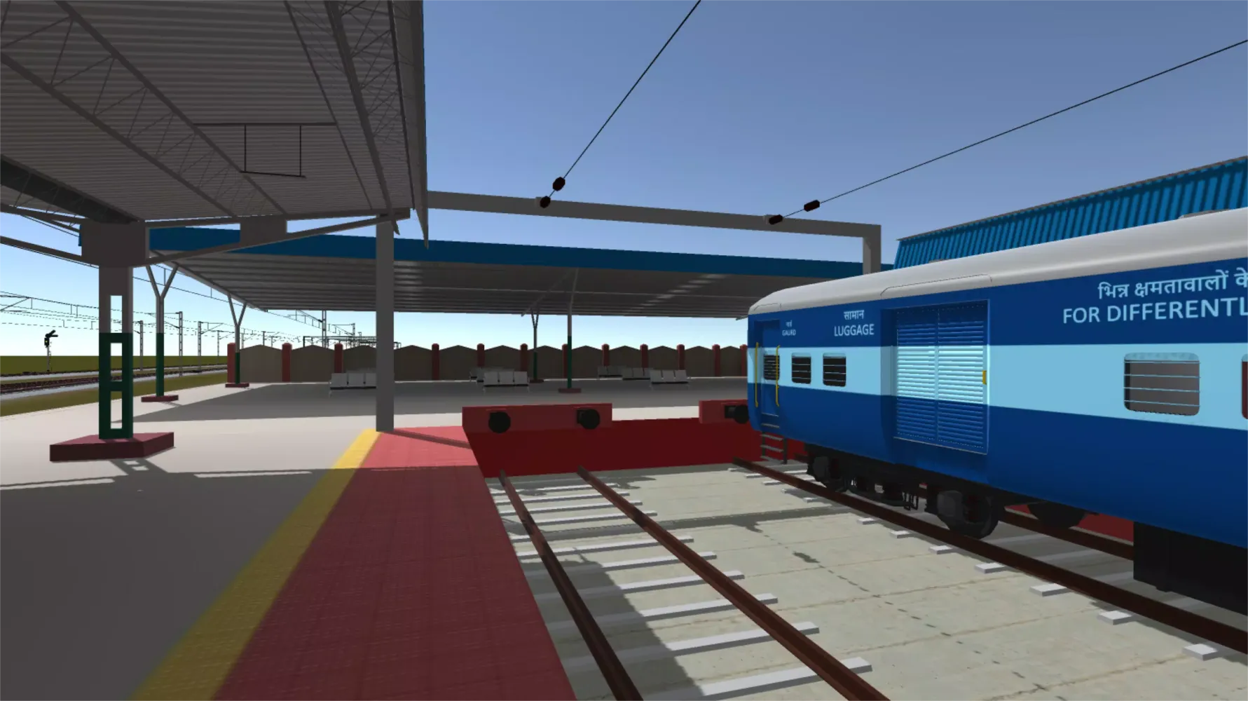 Скриншоты Indian Train Crossing 3D