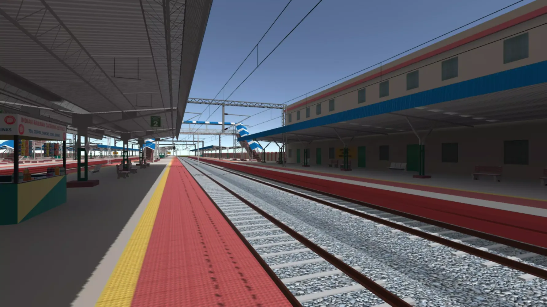 Скриншоты Indian Train Crossing 3D