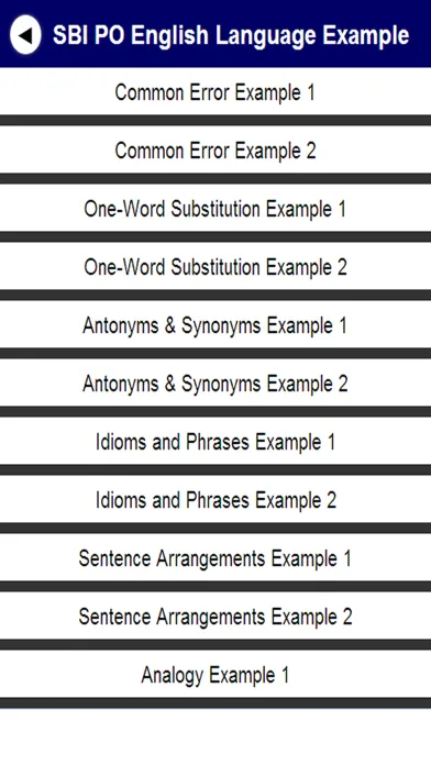 SBI PO EXAM 2016 - 17 Ekran Görüntüleri