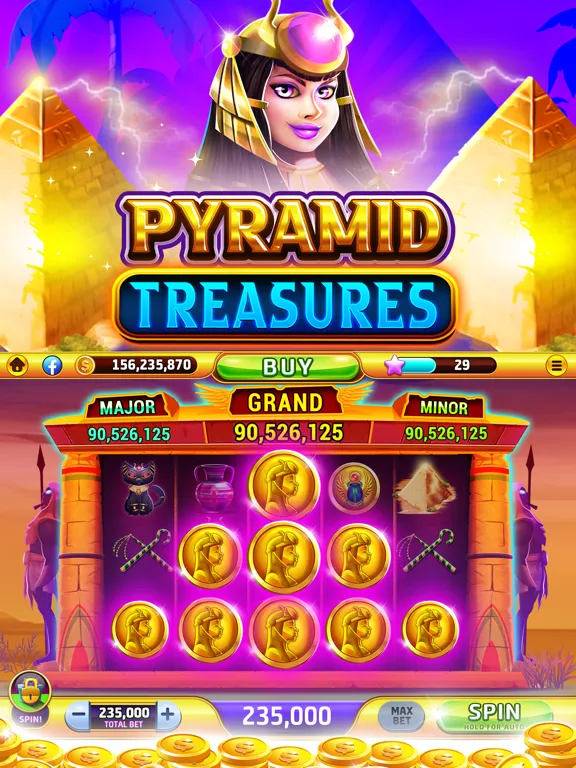 Jackpot Hit Slots - Casino Win iPad 應用截圖