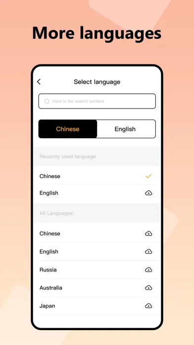 Traveler Translator Screenshots