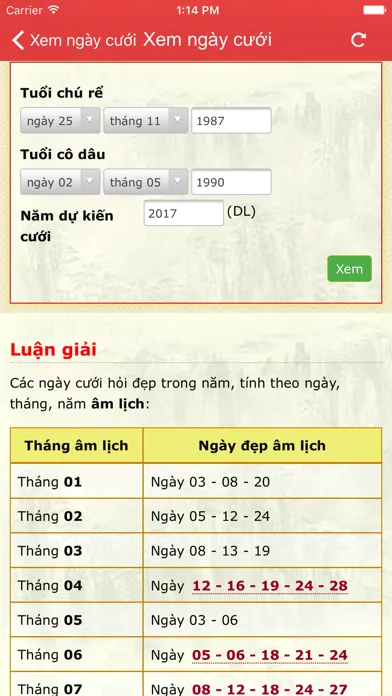Tử Vi 2018 -Xem bói,phong thuỷ স্ক্রিনশট