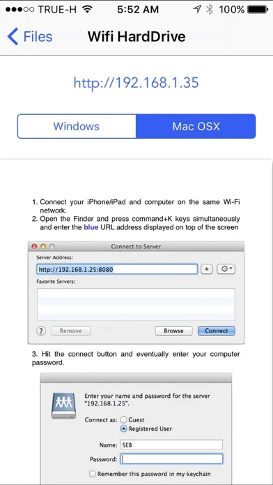 Captures d'écran de Free Disk