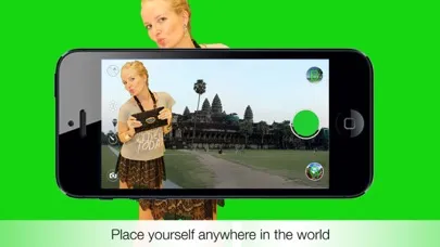 Captures d'écran de Chromakey Camera - Real Time Green Screen Effect to capture Videos and Photos