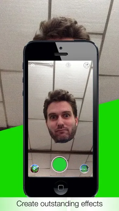Captures d'écran de Chromakey Camera - Real Time Green Screen Effect to capture Videos and Photos