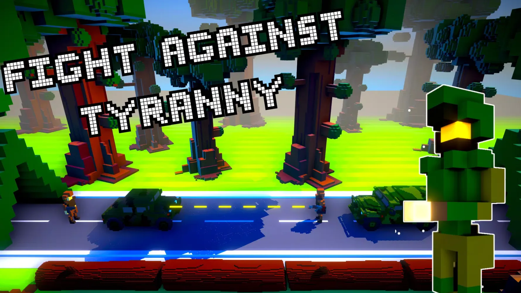 Voxel Wars - War Strategy Game Screenshots