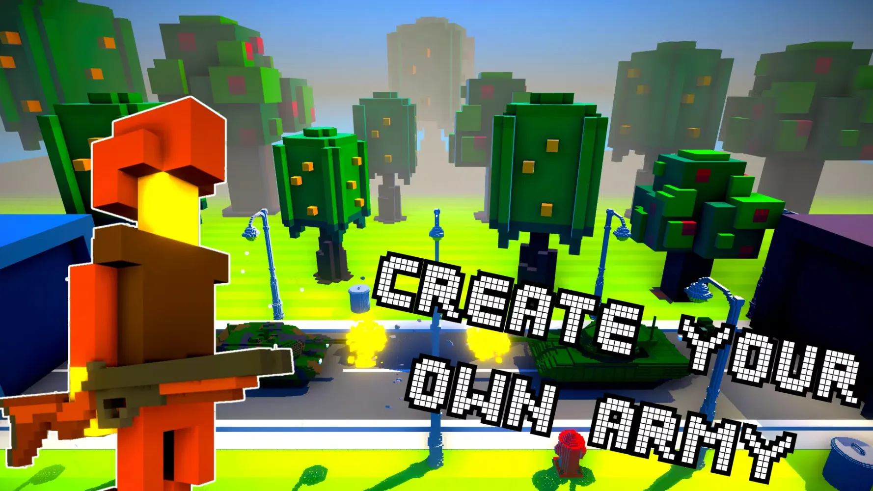 Voxel Wars - War Strategy Game Screenshots