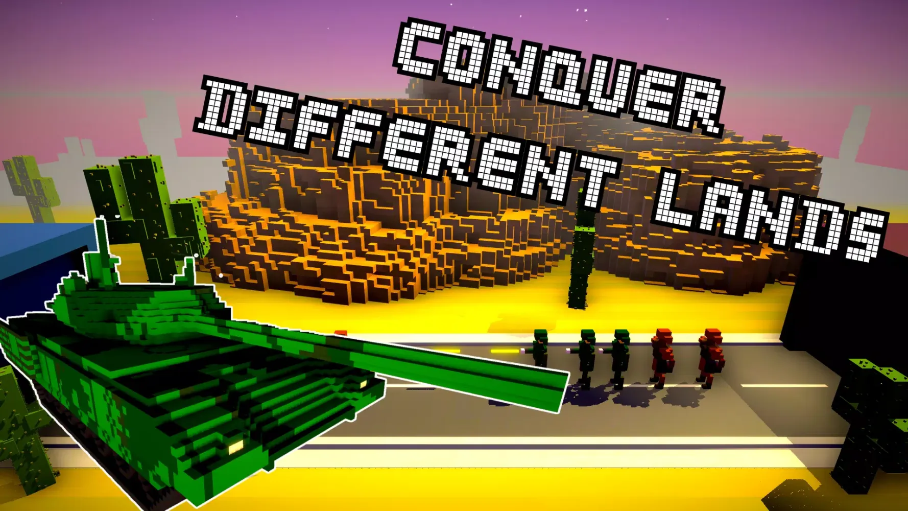 Voxel Wars - War Strategy Game Screenshots