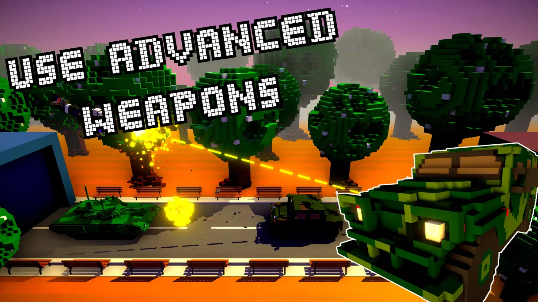 Voxel Wars - War Strategy Game Screenshots