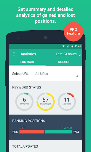 SEO SERP mojo - Rank Tracker Screenshots5