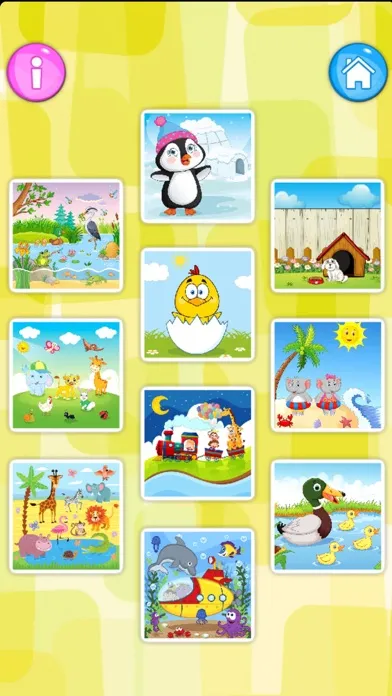Animals and fun colors スクリーンショット