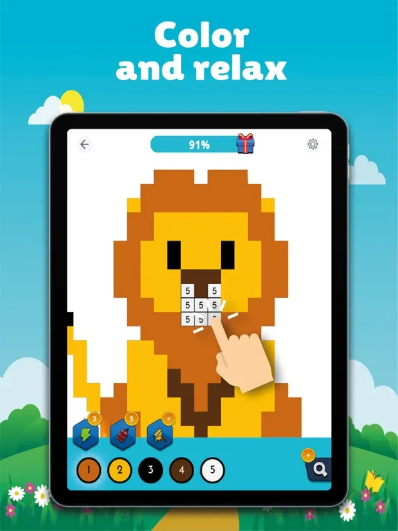ภาพหน้าจอของ So Pixel Art : Color By Number iPad 