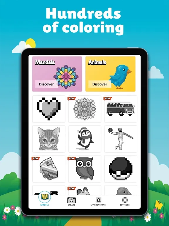 ภาพหน้าจอของ So Pixel Art : Color By Number iPad 