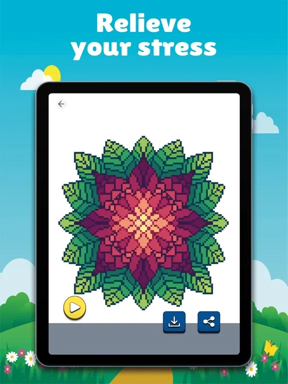 ภาพหน้าจอของ So Pixel Art : Color By Number iPad 