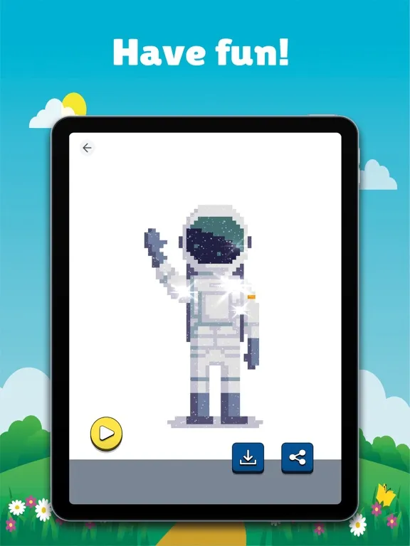 ภาพหน้าจอของ So Pixel Art : Color By Number iPad 