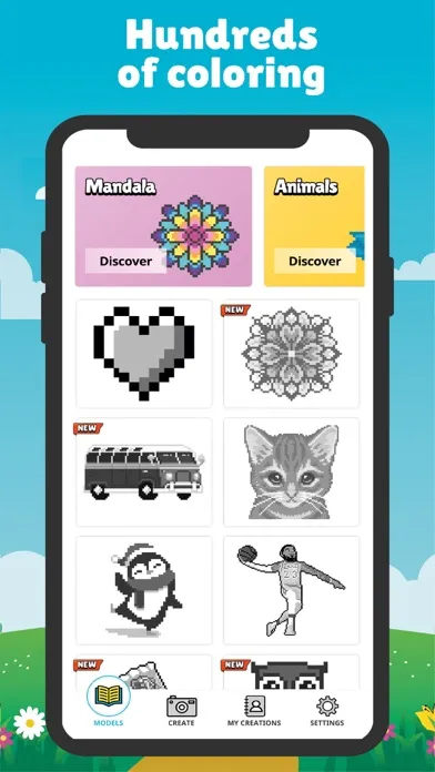 ภาพหน้าจอของ So Pixel Art : Color By Number