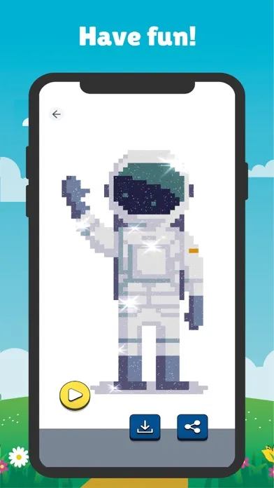 ภาพหน้าจอของ So Pixel Art : Color By Number