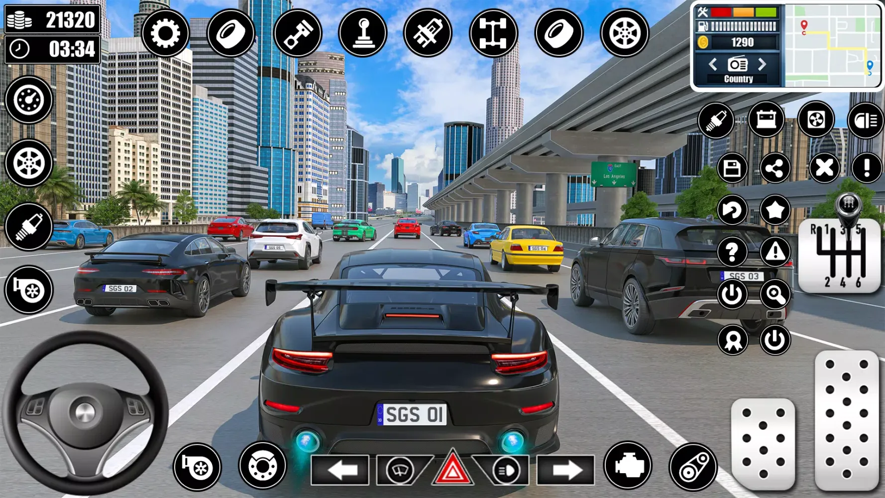 Zrzuty ekranu Car Driving School Car Games 2
