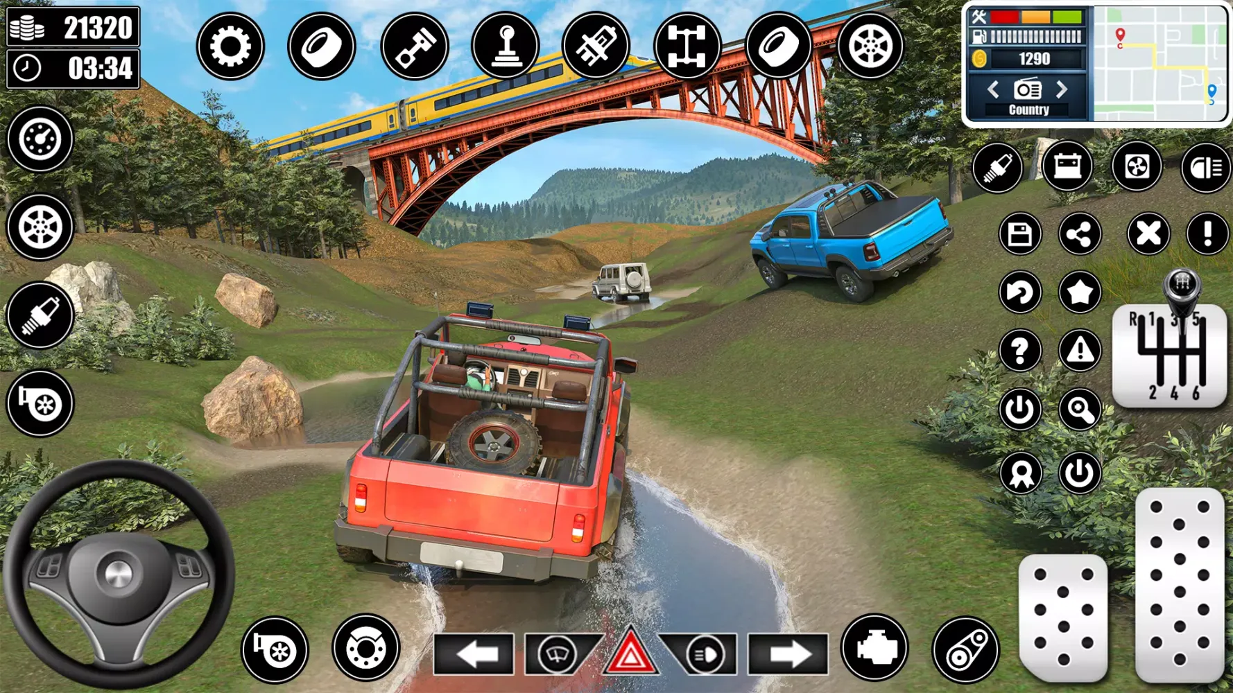 Zrzuty ekranu Car Driving School Car Games 2