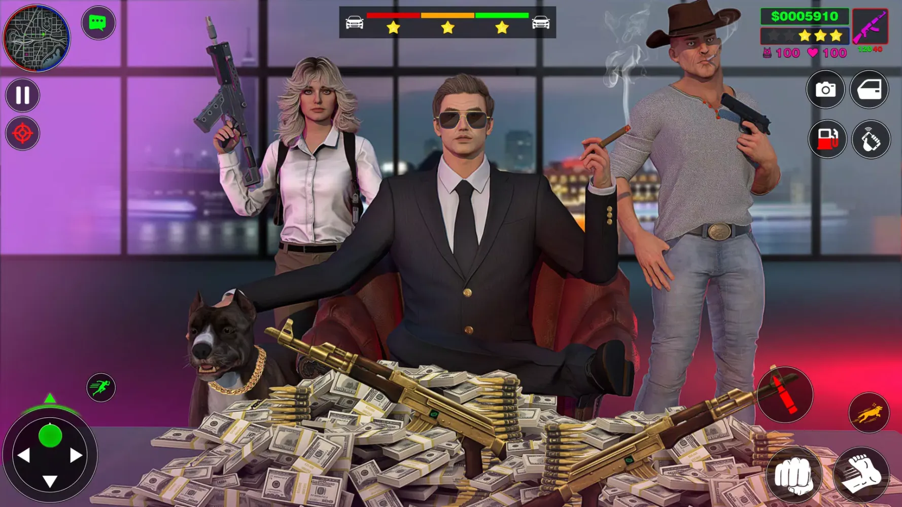 Mafia City Crime Simulator 3D应用截图