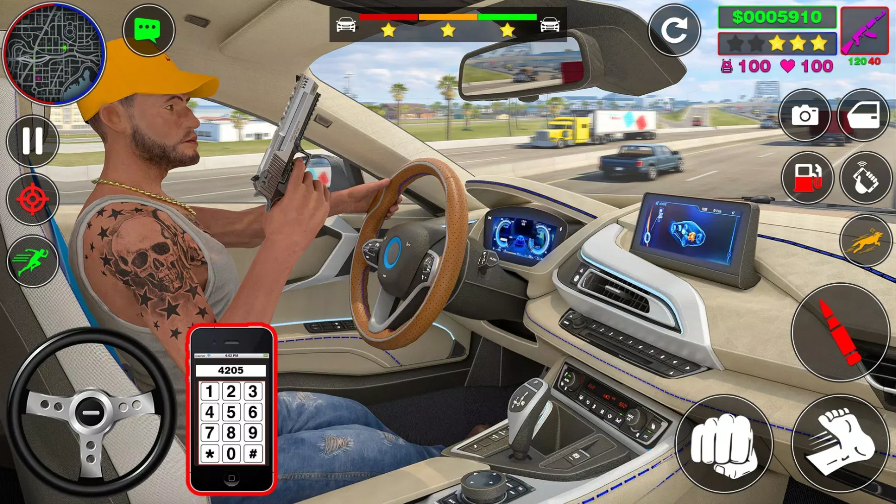 Mafia City Crime Simulator 3D应用截图