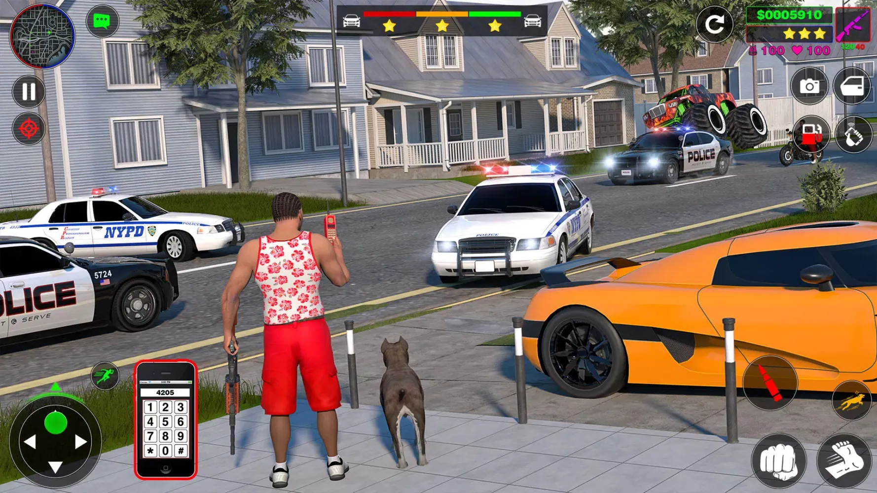 Mafia City Crime Simulator 3D应用截图