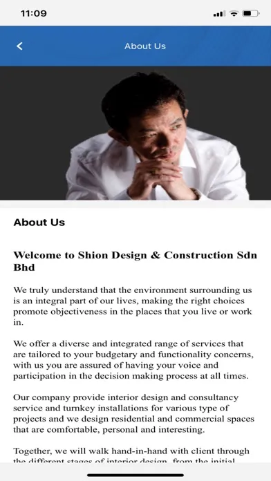Ảnh chụp màn hình của SHION Design