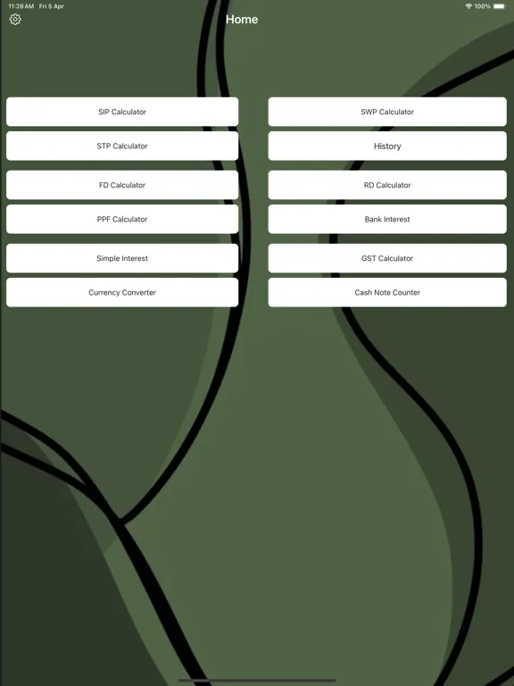 Investment Tracker - SIP iPad Screenshots