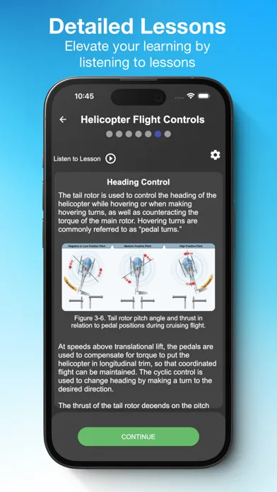 ภาพหน้าจอของ Helicopter Ground School