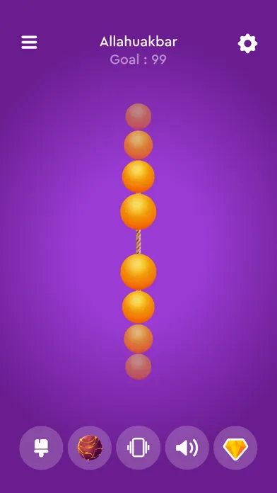 Capturas de pantalla de Tasbih Counter: Dhikr App 3D