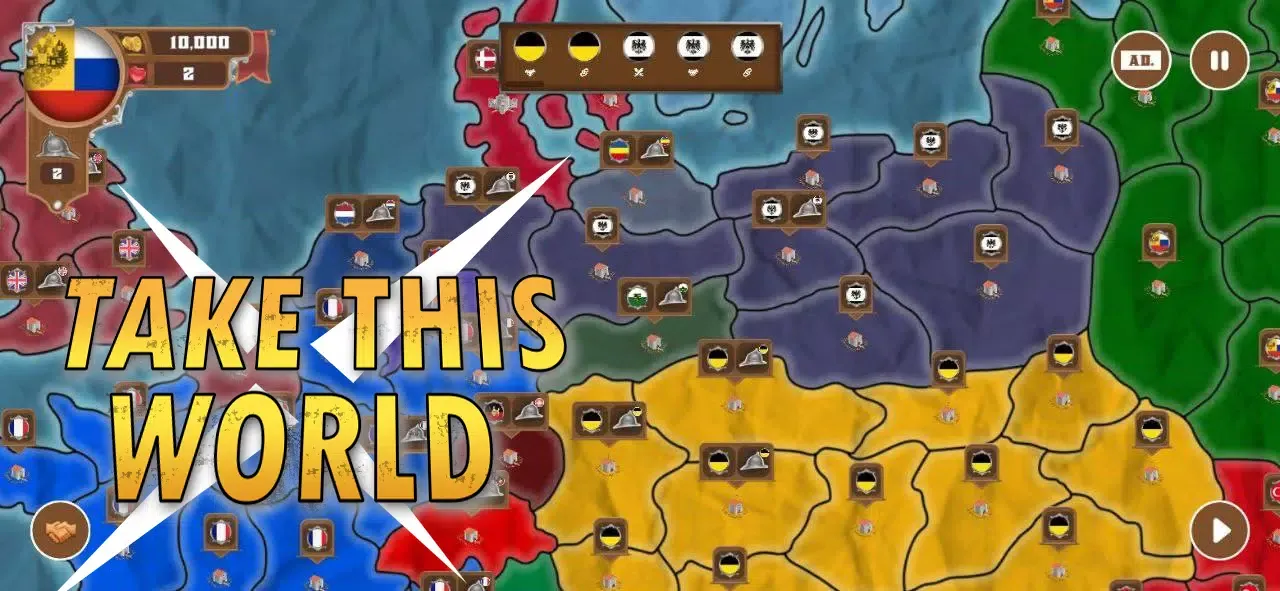 World conquest: Europe 1812 Ekran Görüntüleri