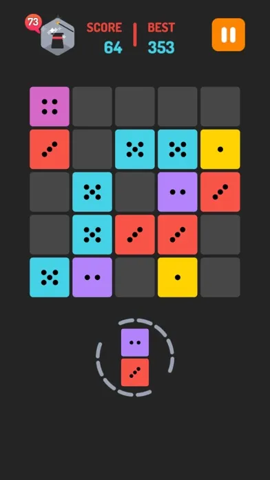 Capturas de pantalla de DomiMerge: Hexa Puzzle