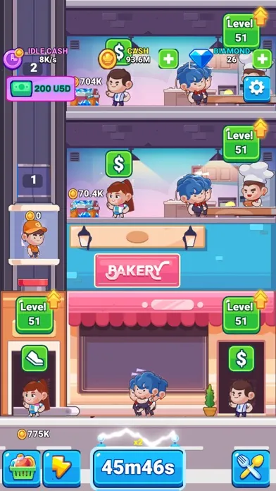 Idle Canteen Tycoon: Idle Food 스크린샷