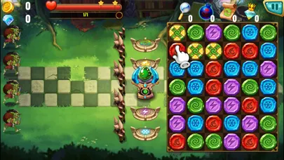 Mystic Quest: Match 3 RPG Ekran Görüntüleri