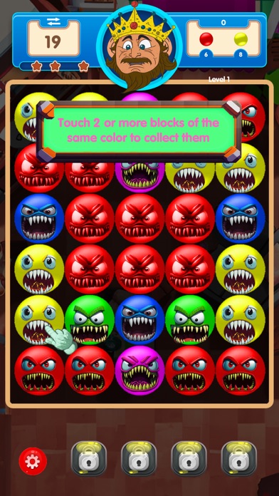 POP Germs: Match 3 Puzzle应用截图