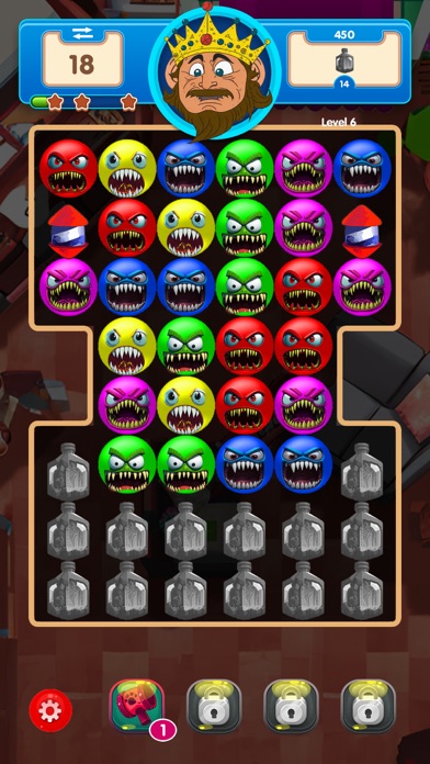POP Germs: Match 3 Puzzle应用截图