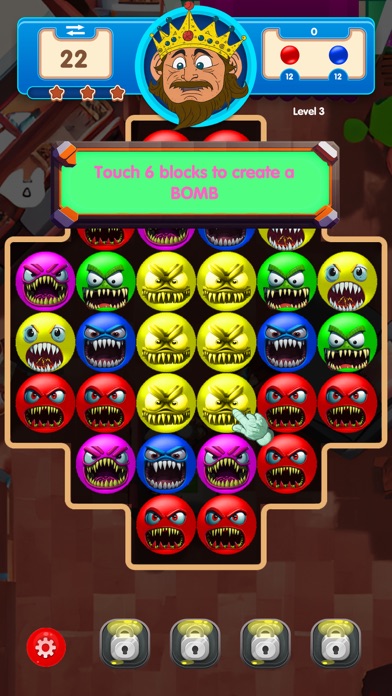 POP Germs: Match 3 Puzzle应用截图