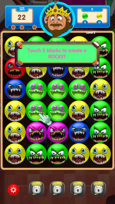 POP Germs: Match 3 Puzzle应用截图