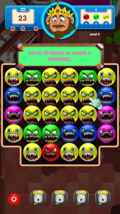 POP Germs: Match 3 Puzzle应用截图