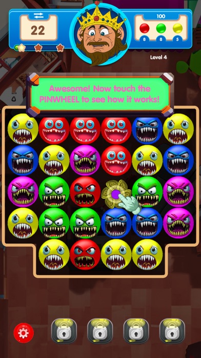 POP Germs: Match 3 Puzzle应用截图