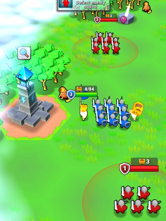 Primitive Battle: PvP RTS iPad  Screenshots
