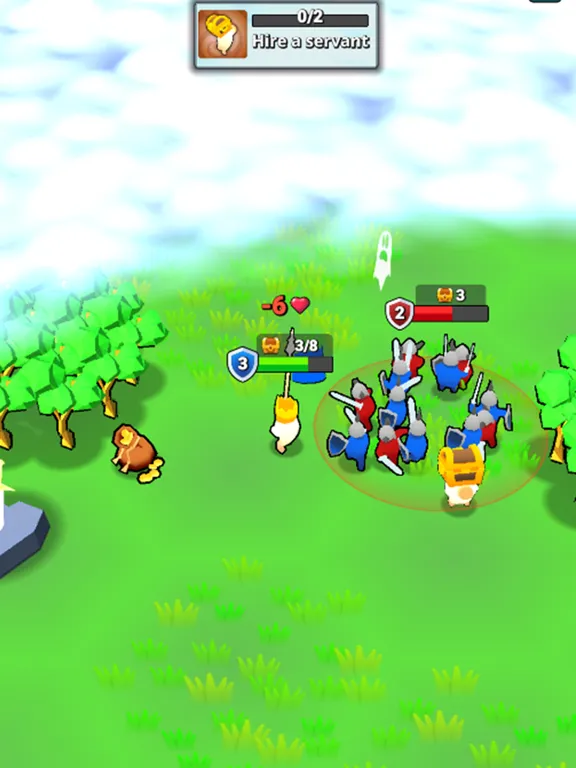 Primitive Battle: PvP RTS iPad  Screenshots