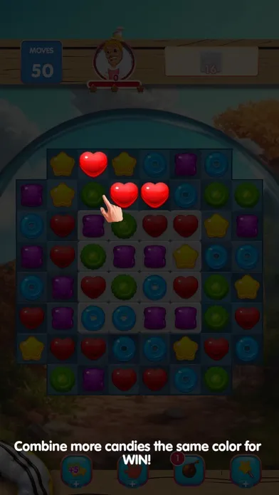 Captures d'écran de Sweet Crush: Match 3 Puzzle
