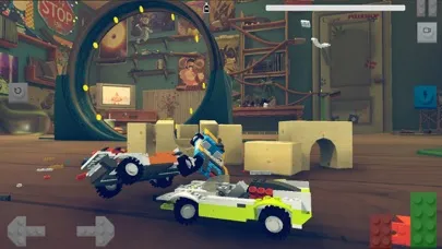 ภาพหน้าจอของ Blocky Toy Car Crash V