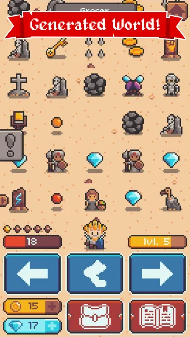 Eternis Heroes - Roguelike RPG スクリーンショット