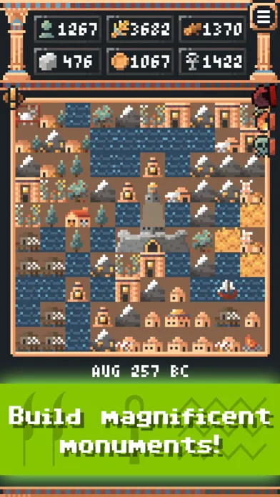 Tiny Pharaoh: Pixel Strategy Screenshots