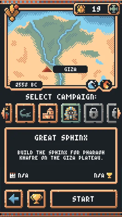 Tiny Pharaoh: Pixel Strategy Screenshots