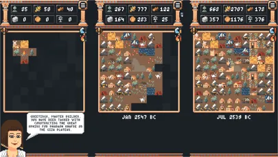 Tiny Pharaoh: Pixel Strategy Screenshots