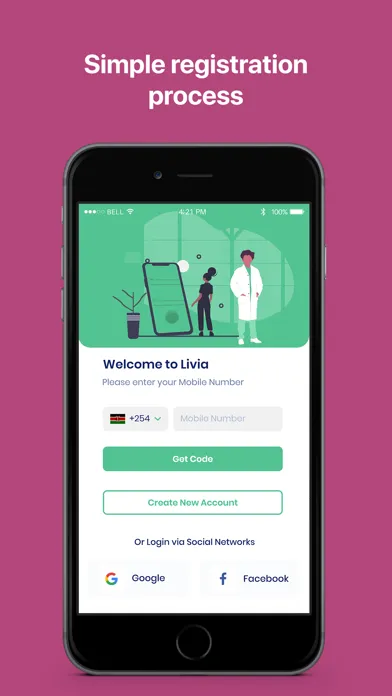 Livia Health应用截图